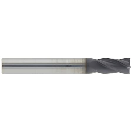 Cgs Tool 4 Flute Stub Length Sq End Mill 3/8"Dia 5/8"Loc 2"Oal W/Altin Coating 240-3750-ALTiN